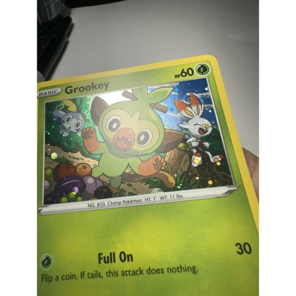 Grookey SWSH 070 Black Star Promo HD MEW‎ Swirl🌀DAMAGED!! See pics cosmos